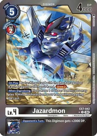 Jazardmon (Foil) — Digimon LIBERATOR