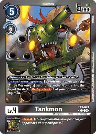 Tankmon (Foil) — Digimon LIBERATOR