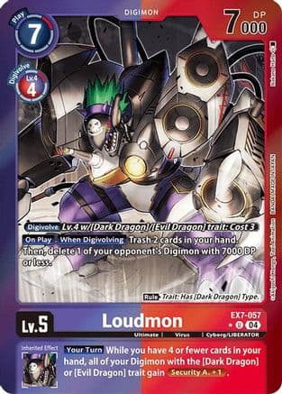 Loudmon (Foil) — Digimon LIBERATOR