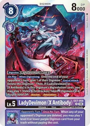 LadyDevimon (X Antibody) — Digimon LIBERATOR