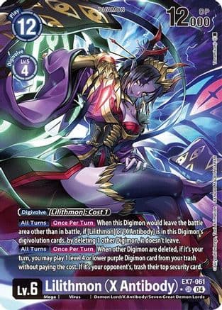 Lilithmon (X Antibody) (Alternate Art) — Digimon LIBERATOR
