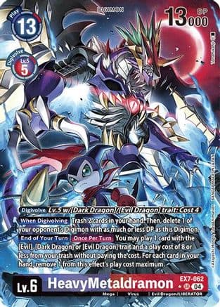 HeavyMetaldramon (Alternate Art) — Digimon LIBERATOR
