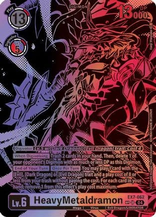 HeavyMetaldramon (Textured) — Digimon LIBERATOR