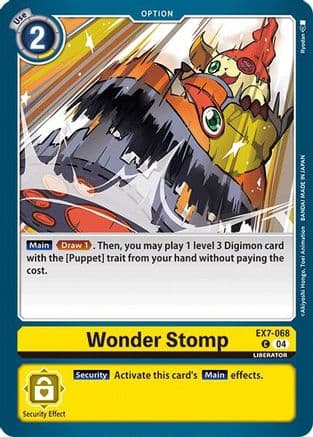 Wonder Stomp — Digimon LIBERATOR