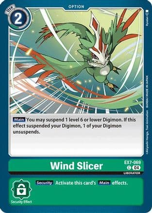 Wind Slicer — Digimon LIBERATOR
