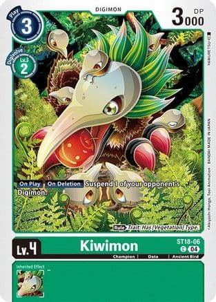 Kiwimon — Starter Deck 18: Guardian Vortex