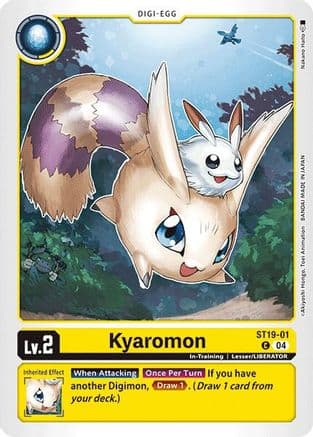 Kyaromon — Digimon Card Game card