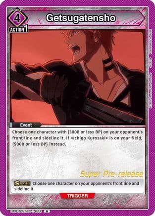 Getsugatensho — UE01ST: BLEACH: Thousand-Year Blood War Super Pre-Release Starter Deck