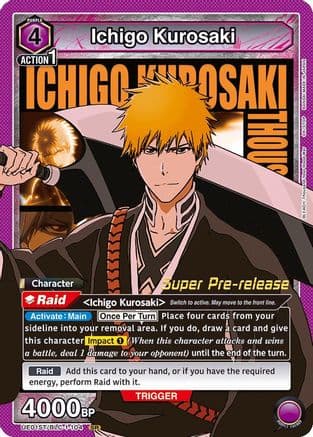 Ichigo Kurosaki (104) — Union Arena card