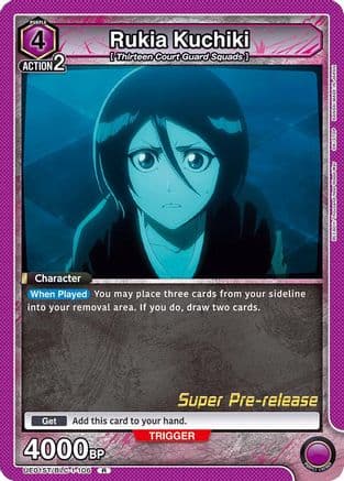 Rukia Kuchiki — UE01ST: BLEACH: Thousand-Year Blood War Super Pre-Release Starter Deck