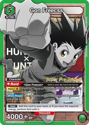 Gon Freecss (102) — Union Arena card