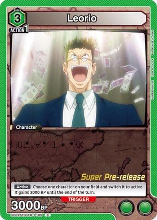 Leorio (105) — UE02ST: HUNTER X HUNTER Super Pre-Release Starter Deck