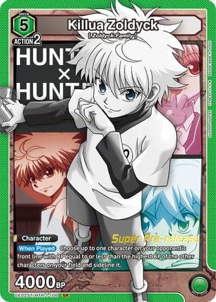 Killua Zoldyck (106) — Union Arena card