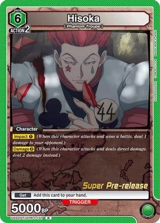 Hisoka — UE02ST: HUNTER X HUNTER Super Pre-Release Starter Deck