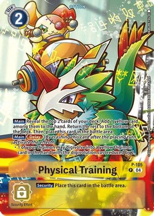 Physical Training (Starter Deck 18 Exclusive) — Digimon Promotion Cards
