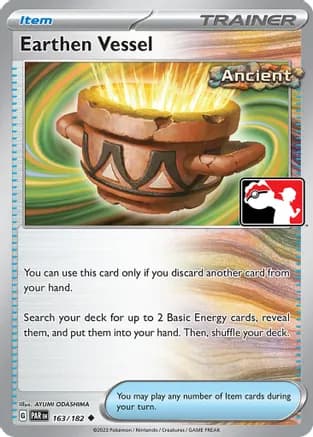 Earthen Vessel - 163/182 — Prize Pack Series Cards Pokémon TCG card by AYUMI ODASHIMA