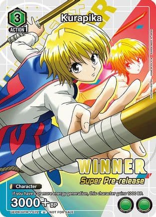 Kurapika (Super Pre-Release Winner) — UE02ST: HUNTER X HUNTER Super Pre-Release Starter Deck