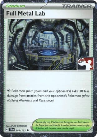 Full Metal Lab - 148/162 (Cosmos Holo) — Prize Pack Series Cards Pokémon TCG card by AYUMI ODASHIMA