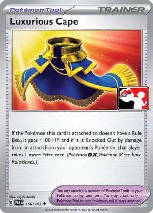 Luxurious Cape - 166/182 — Prize Pack Series Cards Pokémon TCG card by Toyste Beach