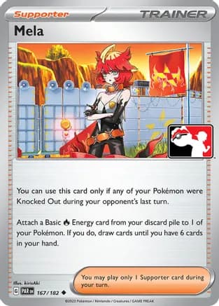Mela - 167/182 — Prize Pack Series Cards Pokémon TCG card by kirisAki
