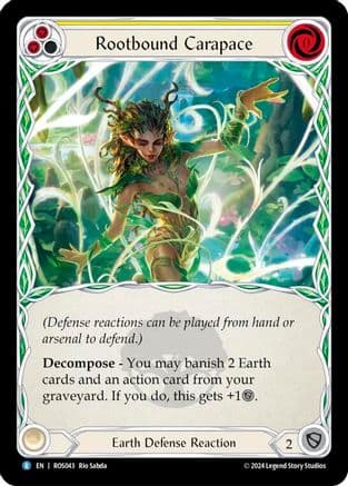 Rootbound Carapace (Yellow) — Rosetta