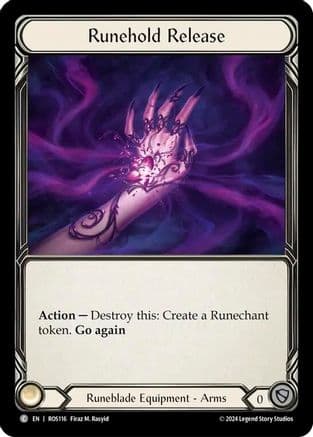 Runehold Release — Rosetta Flesh and Blood card by Firaz M. Rasfyd