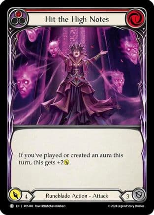 Hit the High Notes (Red) — Rosetta