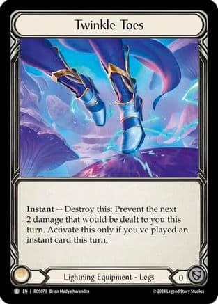 Twinkle Toes — Rosetta Flesh and Blood card by Brian Madya Narendra