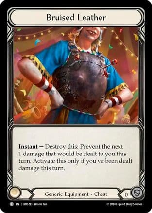 Bruised Leather — Rosetta Flesh and Blood card by Wisnu Tan