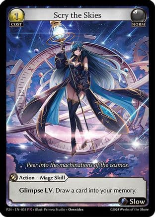 Scry the Skies — Promotional Cards