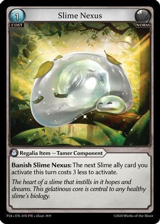 Slime Nexus — Promotional Cards