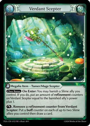 Verdant Scepter — Promotional Cards