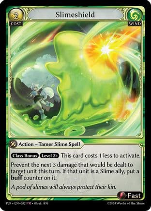 Slimeshield — Promotional Cards