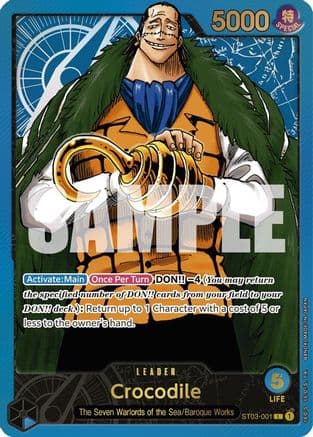 Crocodile (Premium Card Collection -Leader Collection-) — One Piece Promotion Cards