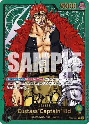 Eustass"Captain"Kid (Premium Card Collection -Leader Collection-) — One Piece Promotion Cards