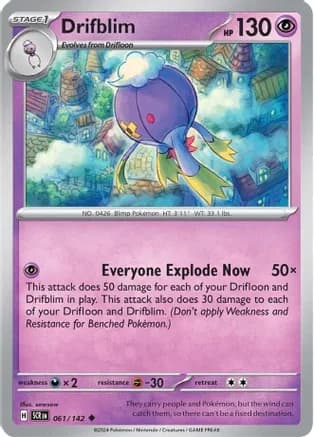 Drifblim — SV07: Stellar Crown