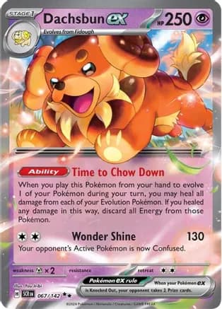 Dachsbun ex - 067/142 — SV07: Stellar Crown
