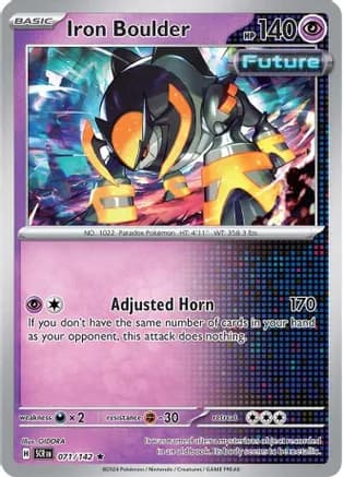 Iron Boulder — SV07: Stellar Crown