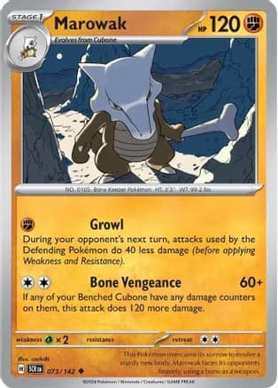 Marowak — SV07: Stellar Crown