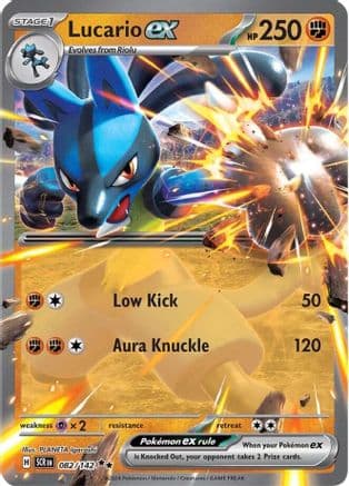 Lucario ex — SV07: Stellar Crown