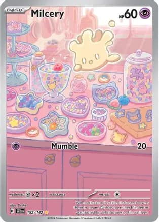 Milcery - 152/142 — Pokémon TCG card