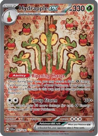 Hydrapple ex - 167/142 — Pokémon TCG card