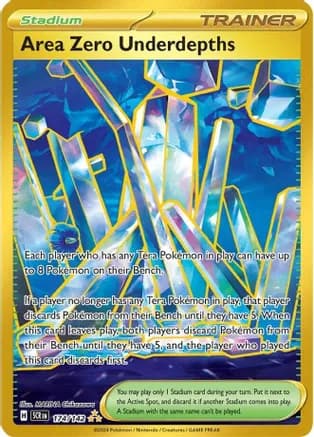 Area Zero Underdepths - 174/142 — SV07: Stellar Crown