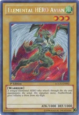 Elemental HERO Avian (Alternate Art) — Yu-Gi-Oh! card