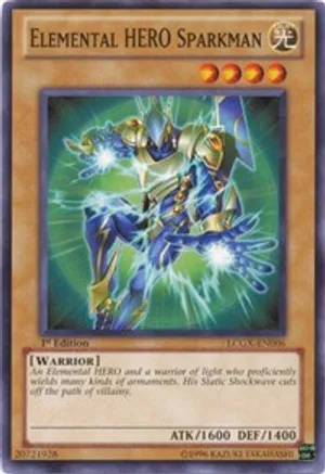 Elemental HERO Sparkman — Legendary Collection 2