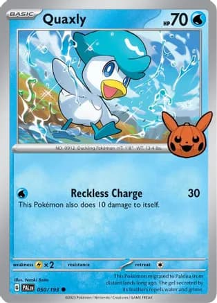 Quaxly - 050/193 — Trick or Trade BOOster Bundle 2024