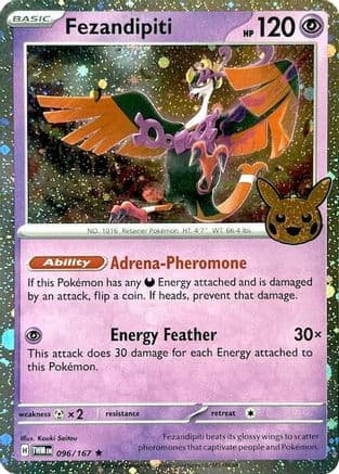 Fezandipiti (Cosmos Holo) — Trick or Trade BOOster Bundle 2024 Pokémon TCG card by Kouki Saitou