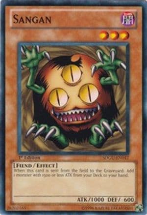 Sangan — Yu-Gi-Oh! card