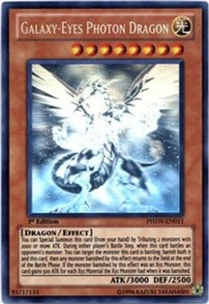 Galaxy-Eyes Photon Dragon (Ghost Rare) — Photon Shockwave