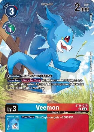 Veemon (Legend Pack 2024) — Beginning Observer